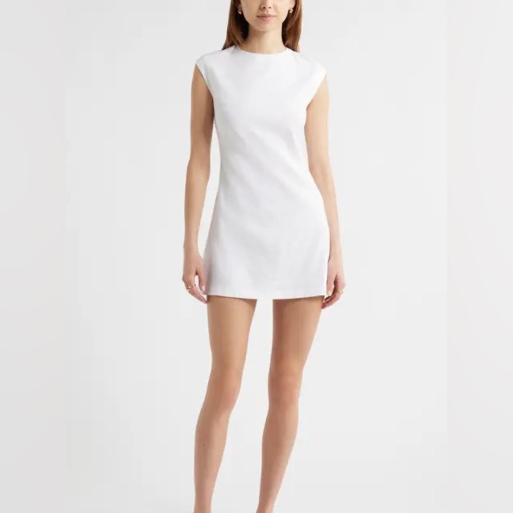 Chic White Mini Dress
